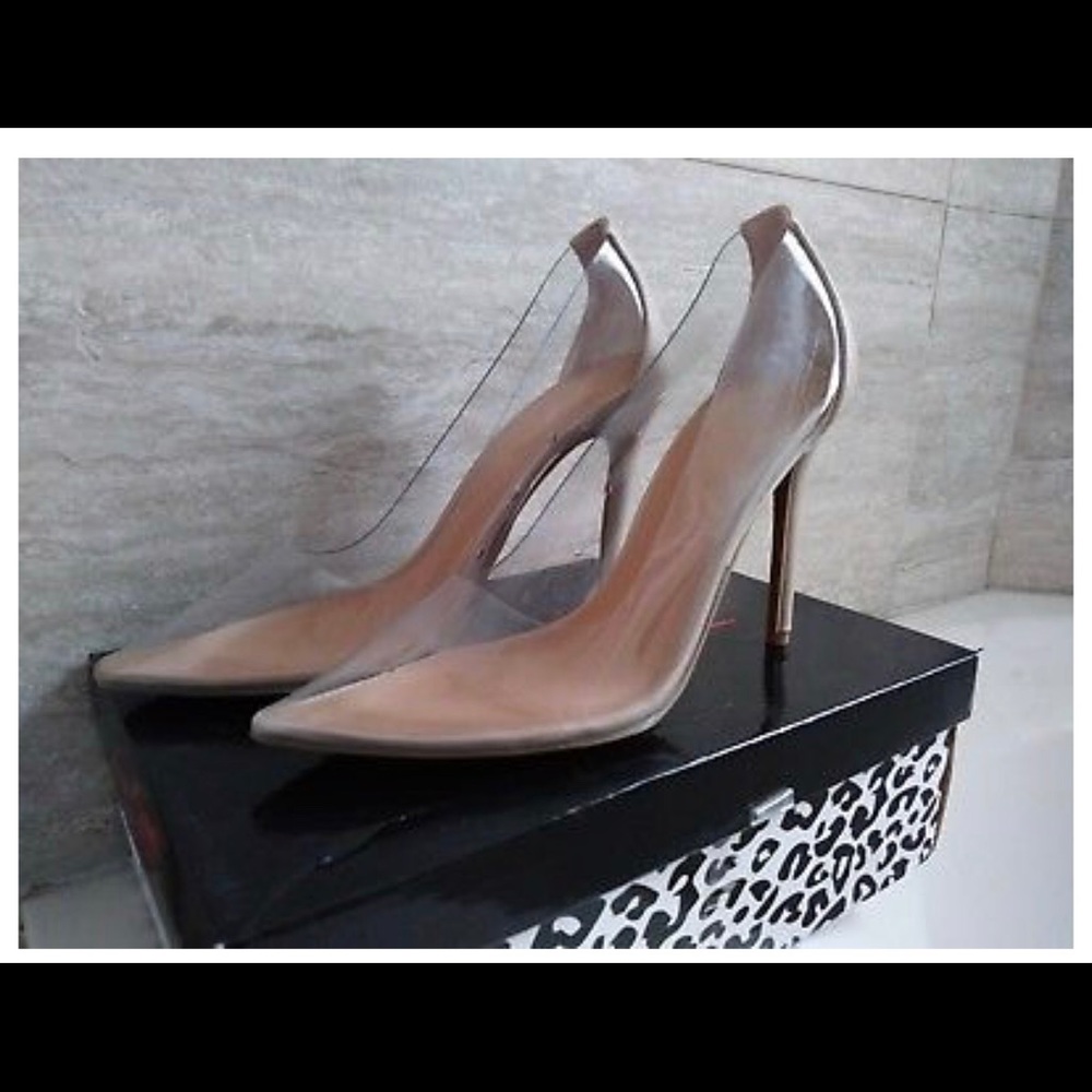 Clear lucite Heels